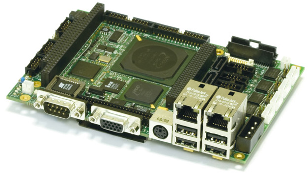 Одноплатный компьютер формата 3,5" с процессором AMD LX800
